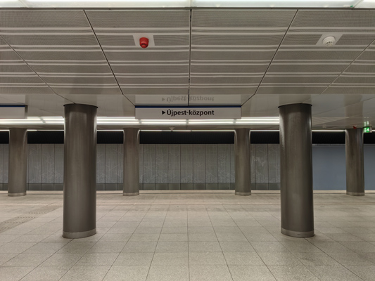 Budapest, M3 metró, Kálvin tér, bélyegkép