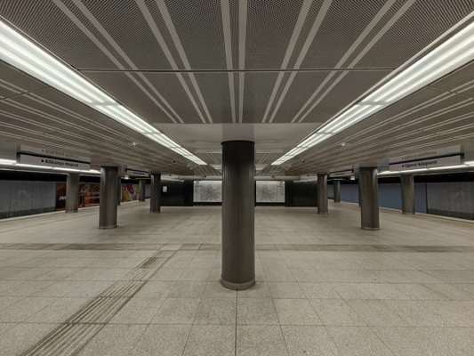 Budapest, M3 metró, Kálvin tér, bélyegkép