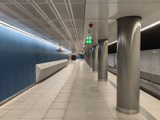 Budapest, M3 metró, Kálvin tér, bélyegkép