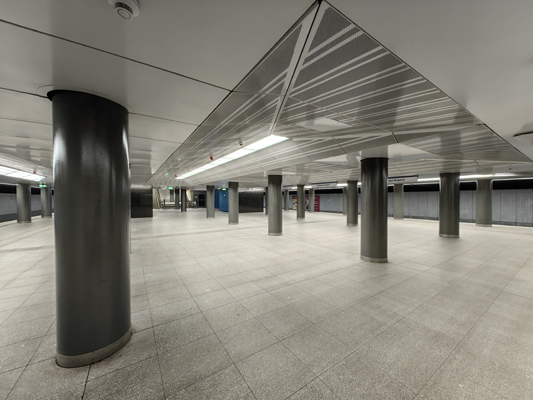 Budapest, M3 metró, Kálvin tér, bélyegkép