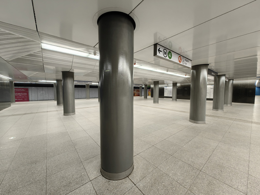 Budapest, M3 metró, Kálvin tér, bélyegkép