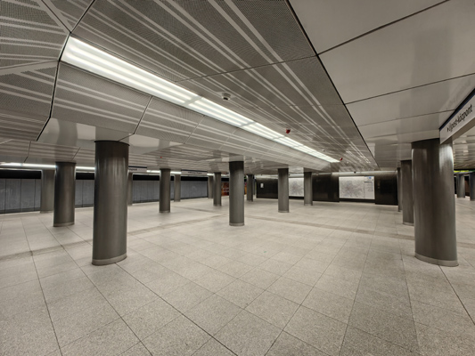 Budapest, M3 metró, Kálvin tér, bélyegkép