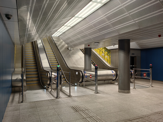 Budapest, M3 metró, Kálvin tér, bélyegkép