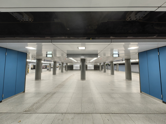 Budapest, M3 metró, Kálvin tér, bélyegkép