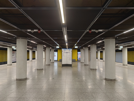 Budapest, M3 metró, Semmelweis Klinikák, bélyegkép