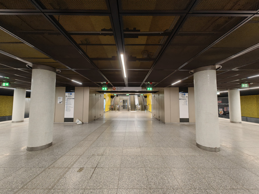 Budapest, M3 metró, Semmelweis Klinikák, bélyegkép