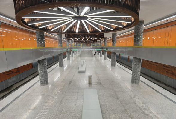 Budapest, M3 metró, Nagyvárad tér, bélyegkép
