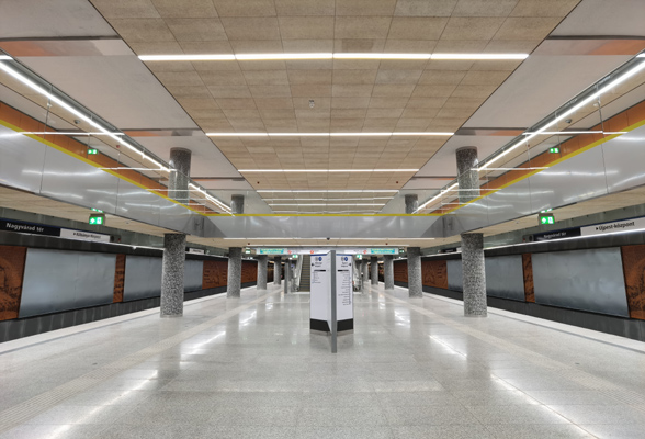 Budapest, M3 metró, Nagyvárad tér, bélyegkép