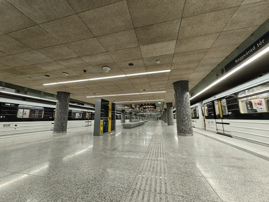 Budapest, M3 metró, Nagyvárad tér, bélyegkép