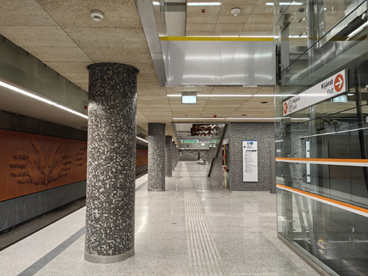 Budapest, M3 metró, Nagyvárad tér, bélyegkép