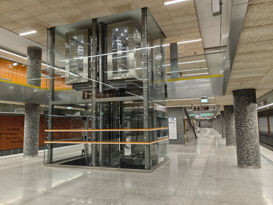 Budapest, M3 metró, Nagyvárad tér, bélyegkép