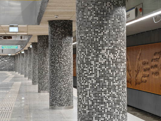 Budapest, M3 metró, Nagyvárad tér, bélyegkép