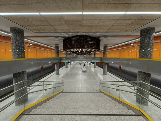 Budapest, M3 metró, Nagyvárad tér, bélyegkép