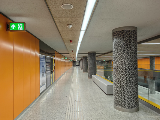 Budapest, M3 metró, Nagyvárad tér, bélyegkép