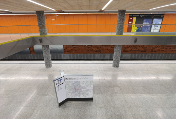 Budapest, M3 metró, Nagyvárad tér, bélyegkép