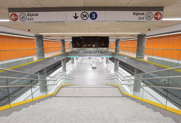 Budapest, M3 metró, Nagyvárad tér, bélyegkép