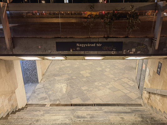 Budapest, M3 metró, Nagyvárad tér, bélyegkép