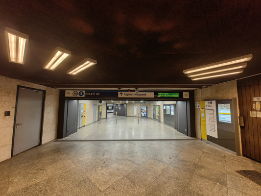 Budapest, M3 metró, Ecseri út, bélyegkép