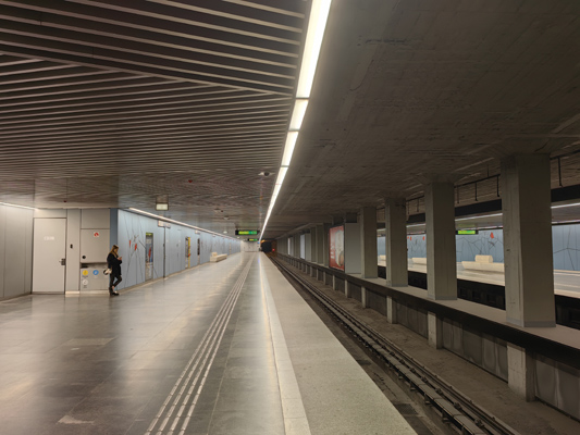 Budapest, M3 metró, Határ út, bélyegkép
