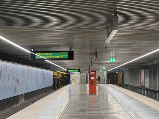 Budapest, M3 metró, Határ út, bélyegkép