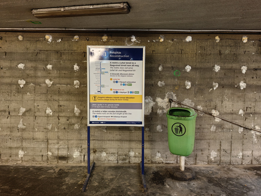 Budapest, M3 metró, Határ út, bélyegkép