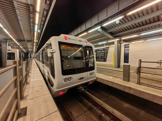 Budapest, M3 metró, Kőbánya-Kispest, bélyegkép