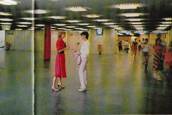 Budapest, M3 metró, Deák Ferenc tér, bélyegkép