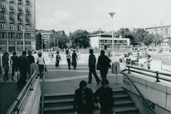 Budapest, M3 metró, Deák Ferenc tér, bélyegkép