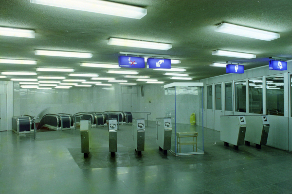 Budapest, M3 metró, Ferenciek tere, bélyegkép