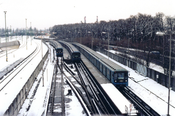 Budapest, M3 metró, Kőbánya-Kispest, kihúzó, bélyegkép