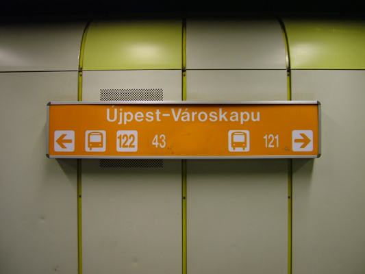 Budapest, M3 metró, Újpest-városkapu, bélyegkép