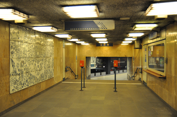 Budapest, M3 metró, Forgách utca, bélyegkép