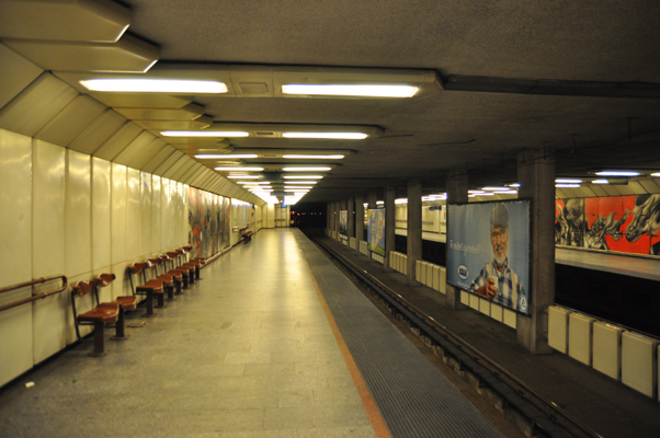 Budapest, M3 metró, Dózsa György út, bélyegkép