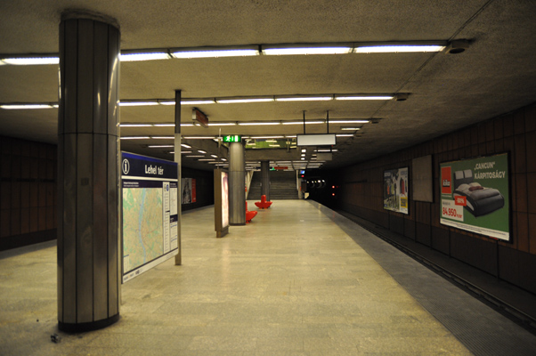 Budapest, M3 metró, Lehel tér, bélyegkép