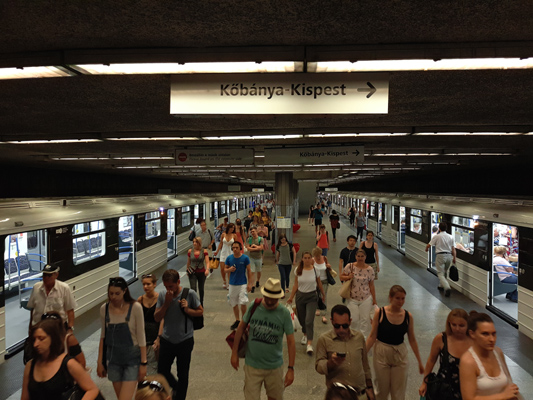 Budapest, M3 metró, Lehel tér, bélyegkép