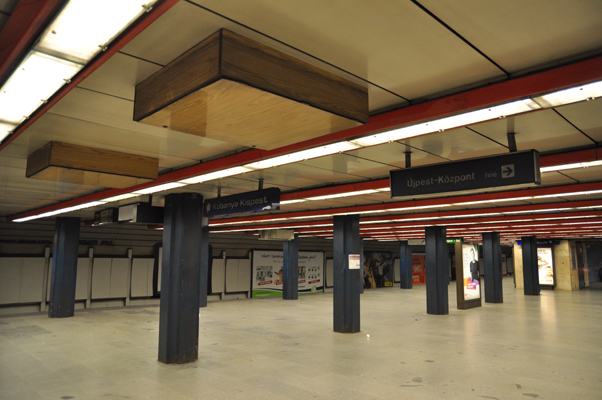 Budapest, M3 metró, Nyugati pályaudvar, bélyegkép