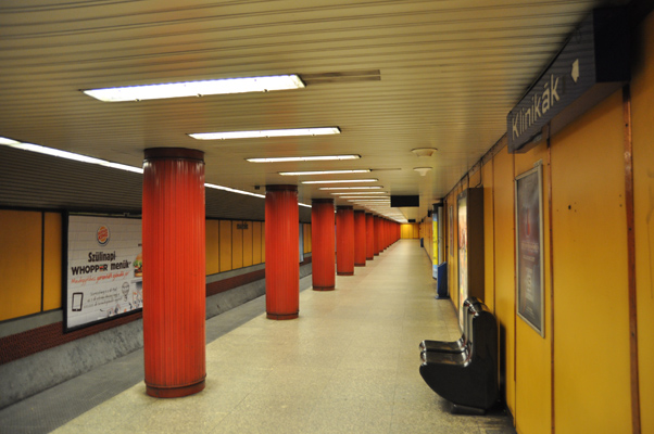 Budapest, M3 metró, Semmelweis Klinikák, bélyegkép
