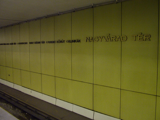 Budapest, M3 metró, Nagyvárad tér, bélyegkép