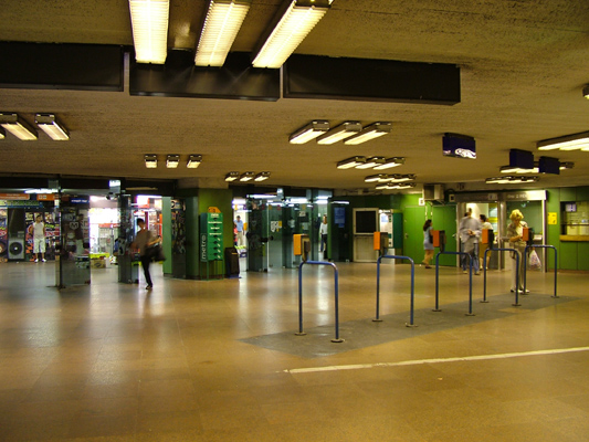 Budapest, M3 metró, Népliget, bélyegkép