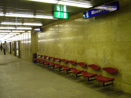 Budapest, M3 metró, Ecseri út, bélyegkép
