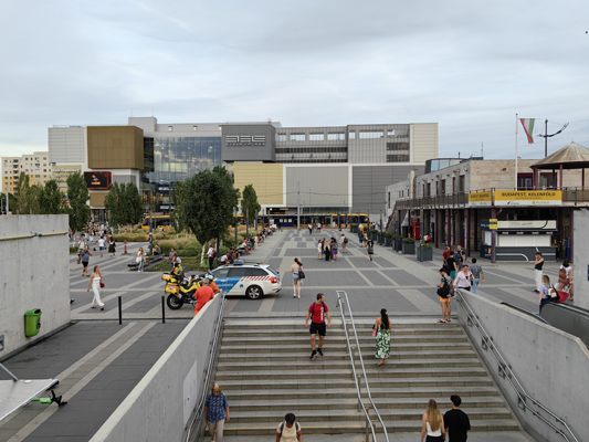 Budapest, M4 metró, Kelenföld vasútállomás, bélyegkép