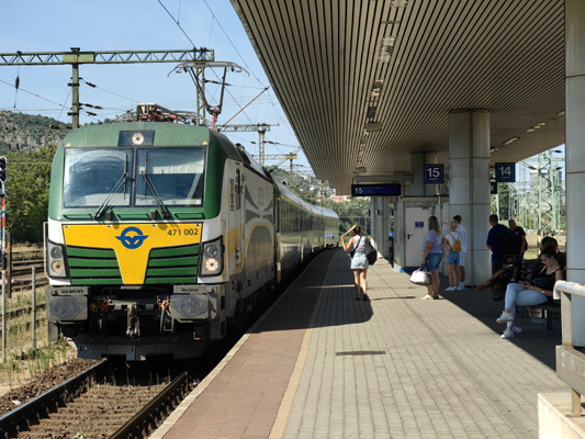 Budapest, M4 metró, Kelenföld vasútállomás, bélyegkép