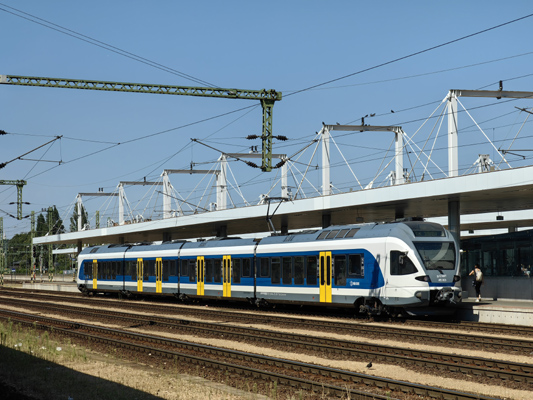 Budapest, M4 metró, Kelenföld vasútállomás, bélyegkép