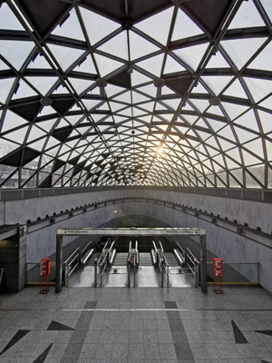 Budapest, M4 metró, Bikás park, bélyegkép