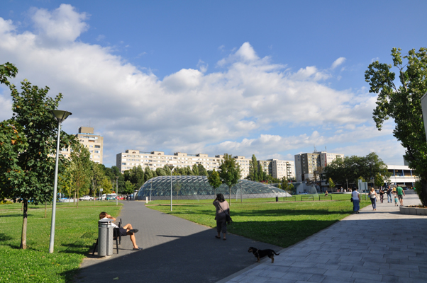 Budapest, M4 metró, Bikás park, bélyegkép