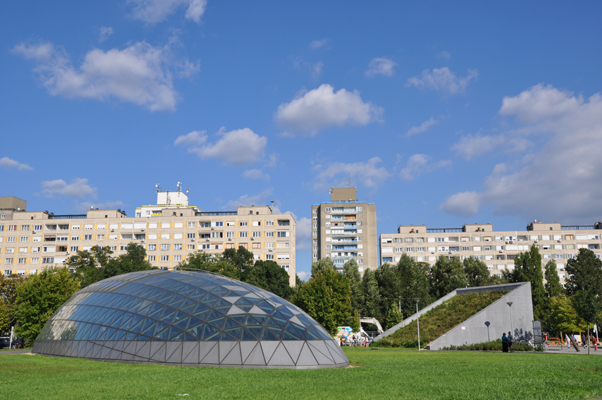Budapest, M4 metró, Bikás park, bélyegkép