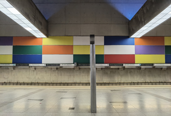 Budapest, M4 metró, Móricz Zsigmond körtér, bélyegkép