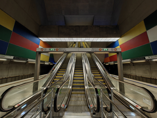 Budapest, M4 metró, Móricz Zsigmond körtér, bélyegkép