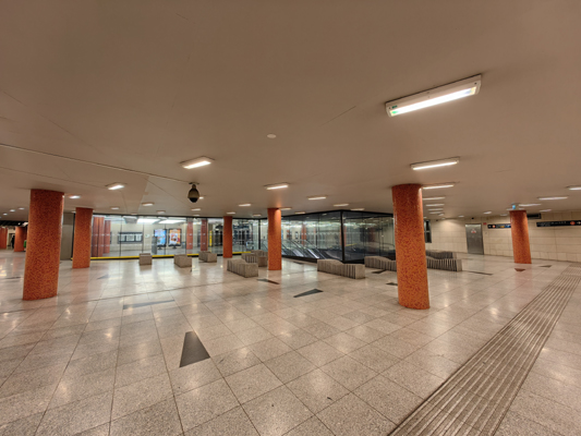 Budapest, M4 metró, Móricz Zsigmond körtér, bélyegkép