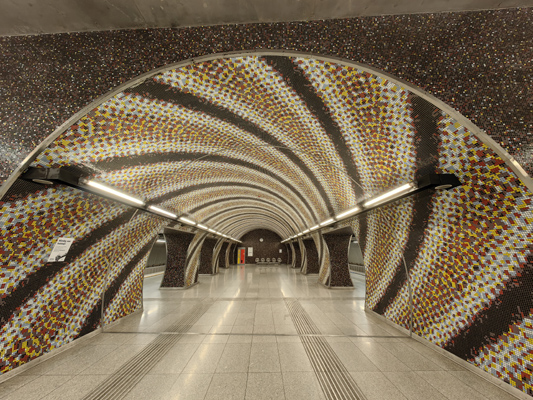 Budapest, M4 metró, Szent Gellért tér - Műegyetem, bélyegkép